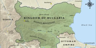 Karta över gamla bulgariska